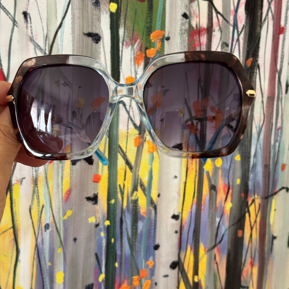 Free People polly Oversized square Sunglasses - Picture 10 of 14